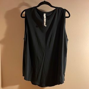 Lululemon Brunswick Muscle Tank Top Size 10 Black